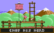blood and guts c64 game over