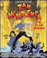 Zak McKracken - Box Art - C64/128